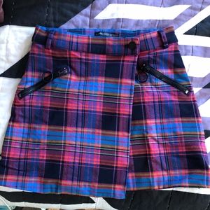 Tartan Wrap Skirt